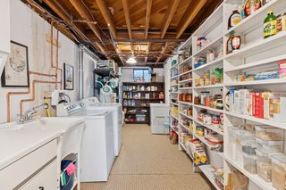 Fantastic Storage and Laundry off of Lower-level Kitchen