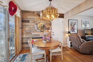 Dining with access to garage