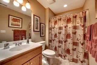 Guest Bathroom with ceramic tiled floors.