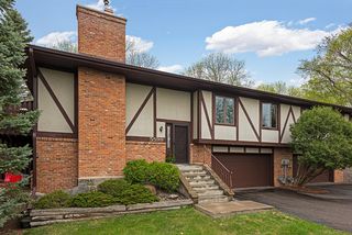 Enjoy convenience of two car garage and parking space for guests...