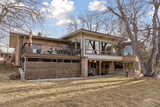Rear of Home showing underdeck Storage