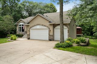 View of the Main House from the Detached 2 Car Garage