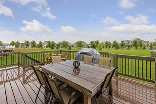 No houses directly behind, only other neighbors back yards makes your yard feel huge!