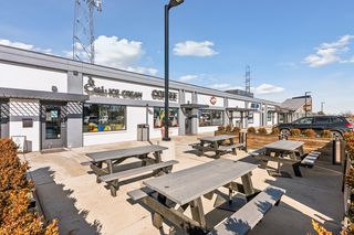 Patio for Coffee and Ice Cream