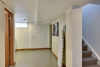 The Lower Level Laundry Room is cheery & bright! 