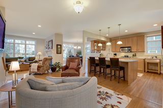 Great Open floor plan with large windows to bring in the light through the day