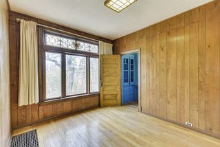 The Dining Room features an original Stained Glass Window & Butler's Pantry...