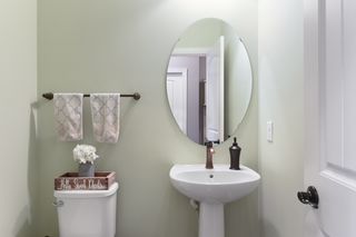Main floor half bath