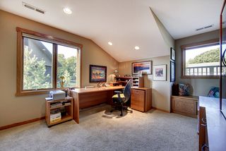 2nd Guest Bedroom/Office off landing area at top of Stairs. Excellent South and West exposures.