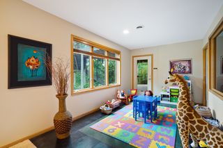 Play area off the family room with access to the backyard.
