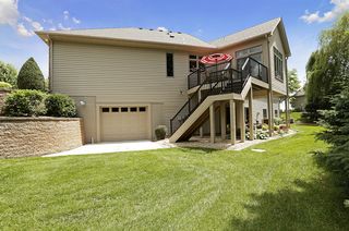 Lower 3 car garage with heat.  Great storage for toys or even to practice sports!