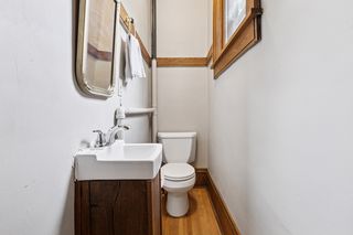 Rare 1/2 bath Powder Room on the Main Level!