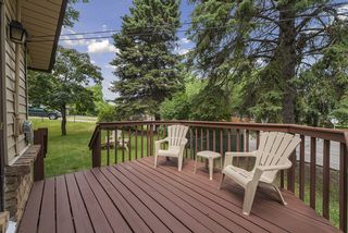10X12 deck. 