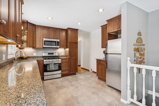 10. Stainless appliances, a coffee bar and new flooring