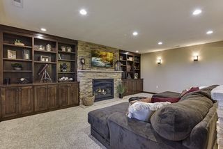 Beautiful lower level finish