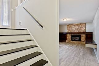 Lower Level offers family room with gas fireplace, bedroom with egress window, bath and non conforming 4th bedroom/office. Laundry/storage leads to the oversized two car garage and backyard entrance.