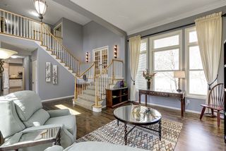 French doors open to private library