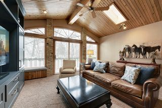 Wooded views and walk out to the back deck!