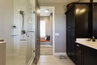 Note the window seat outside the master bath...