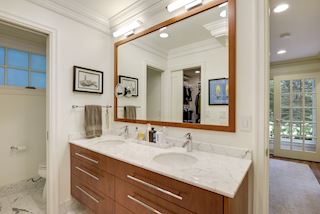 ...along with double sink vanity
