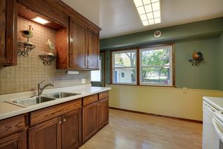Enjoy preparing meals here in the eat-in kitchen