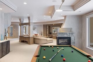 Game Area is near Elevator to Lower Level.