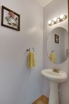 Powder Room off Entry