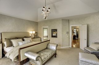 Owners' Suite has a hIgh tray vaulted ceiling!