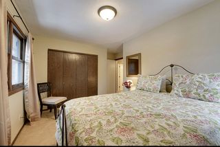 Large full wall closet and ceiling light!