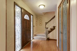 Front Foyer has wood floors and coat closet!