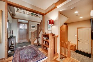 Spacious slate Entry area complemented by the art glass in the Entry Door.