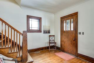 Hardwood floors throughout the main and second floors, except the heated tile floor in the renovated kitchen