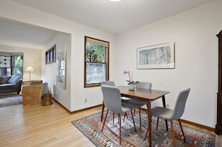 Dining Room off the Living Room