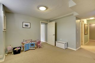 Lower level family room.