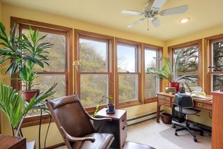 Sunroom at the top of the stairs on Second floor