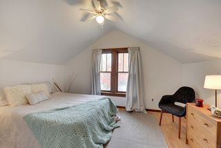 Upper level master bedroom - plenty of light, privacy and space.