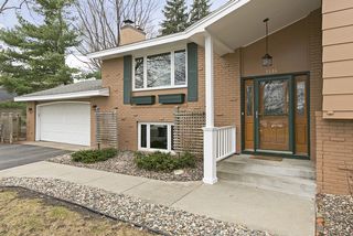Fully landscaped, covered entry.