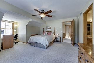 Generous space for bed and seating area