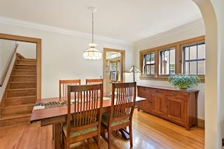 Sunny dining room