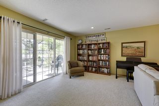 Lots of windows bring in natural light with views of wetlands...