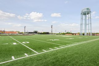 High School Football Field 