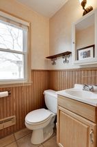 Main level half bath...