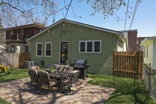 Large paver patio.