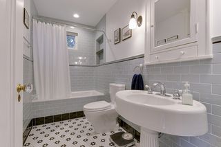 The second bathroom is also beautifully remodeled