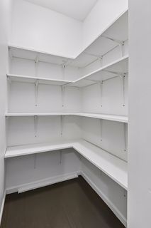Ample storage off the kitchen