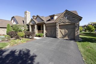 The two car garage provides ample space for any vehicle and additional storage.