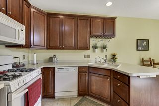 Great counter space offering room to cook and entertain
