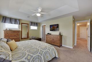 A private sanctuary, the master suite has space for any furniture configurations.