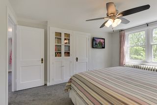 Built ins in the master bedroom
