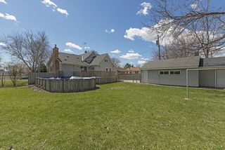 Large fenced in back yard. 